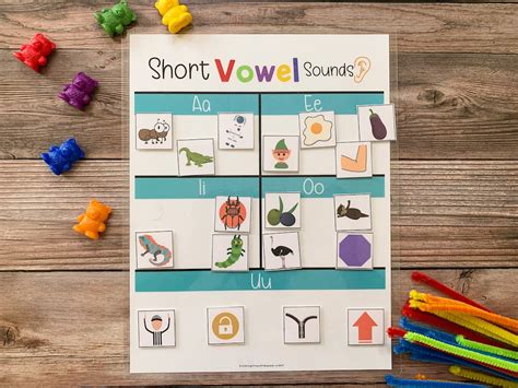 Short Vowel Sort Game .